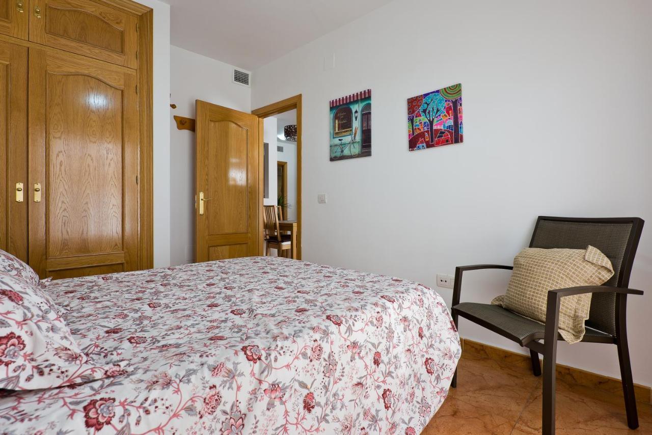 Relaxing Beach Apartment In Fuengirola Parking Exteriér fotografie