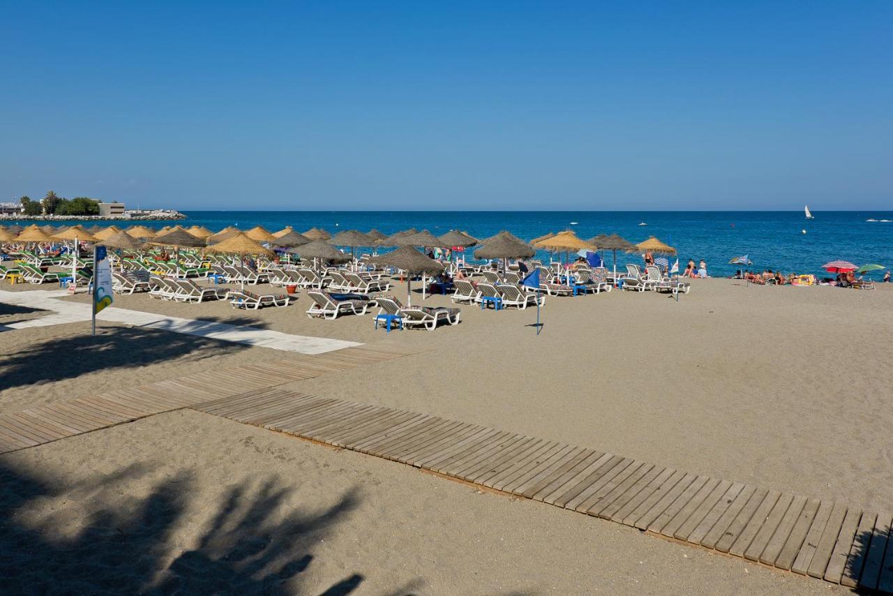 Relaxing Beach Apartment In Fuengirola Parking Exteriér fotografie