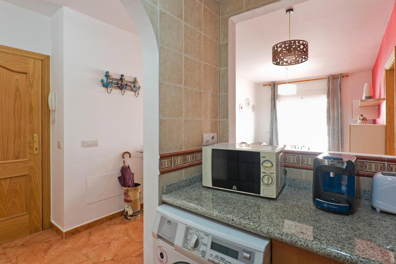 Relaxing Beach Apartment In Fuengirola Parking Exteriér fotografie
