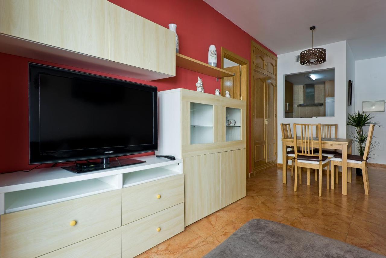 Relaxing Beach Apartment In Fuengirola Parking Exteriér fotografie